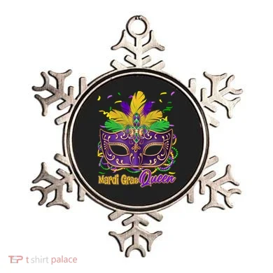 Festive Mardi Gras Queen Ornament