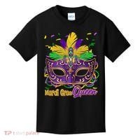 Festive Mardi Gras Queen Kids T-Shirt thumb 0
