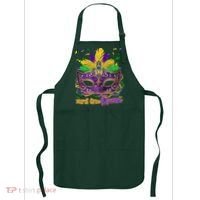 Festive Mardi Gras Queen Apron thumb 0