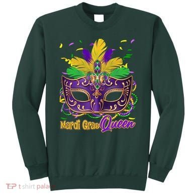 Festive Mardi Gras Queen Sweatshirt