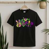Funny Mardi Gras Women Girl T-Shirt thumb 2