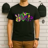 Funny Mardi Gras Women Girl T-Shirt thumb 6