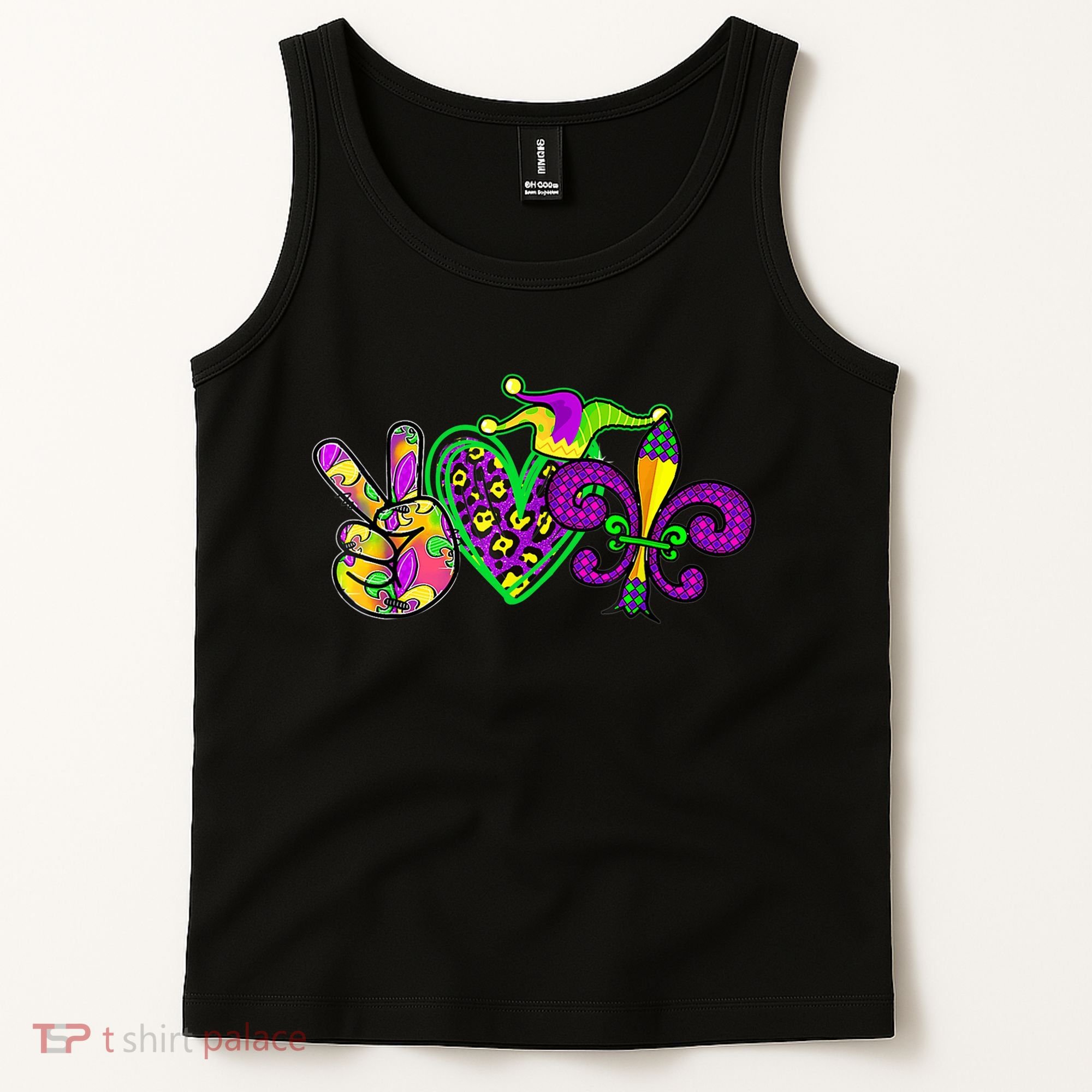 Funny Mardi Gras Women Girl Tank Top