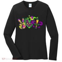 Funny Mardi Gras Women Girl Women's Long Sleeve Shirt thumb 0