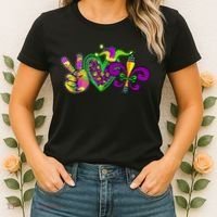 Funny Mardi Gras Women Girl Women's T-Shirt thumb 2