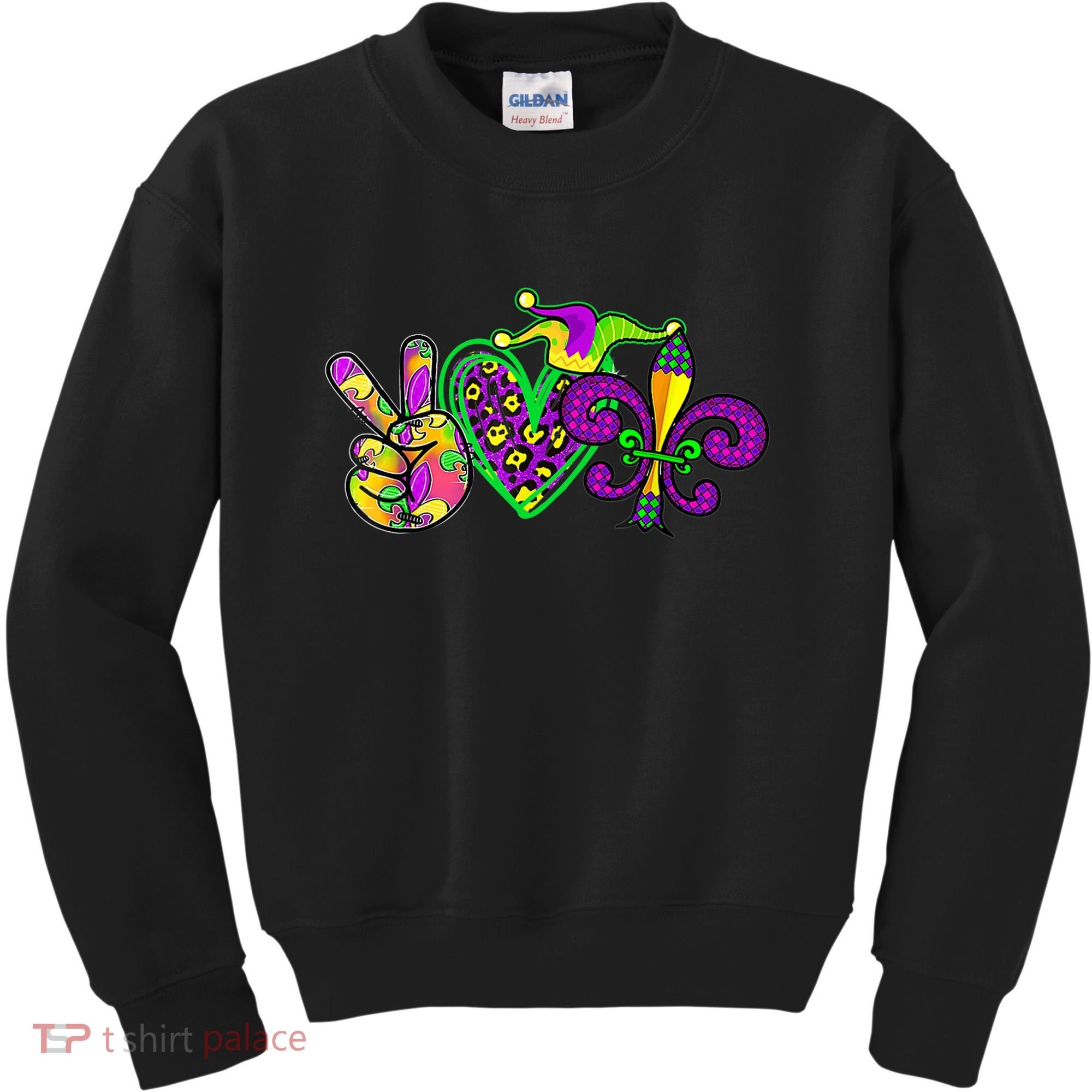 Funny Mardi Gras Women Girl Kids Sweatshirt