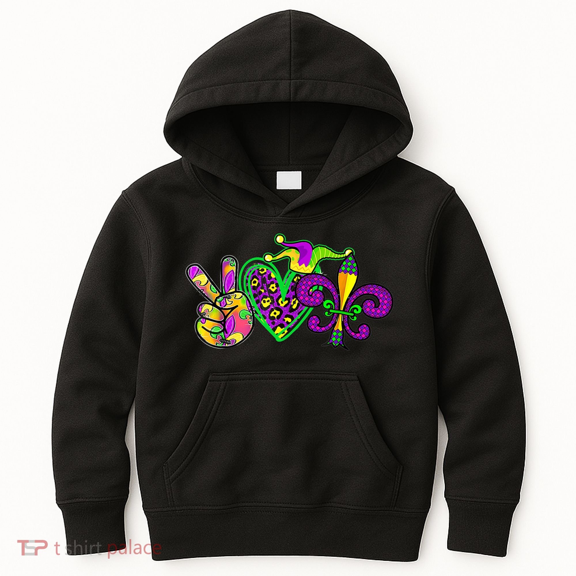 Funny Mardi Gras Women Girl Kids Hoodie