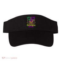 Funny Mardi Gras Let The Shenanigans Begin Mask Jester Hat Visor thumb 0