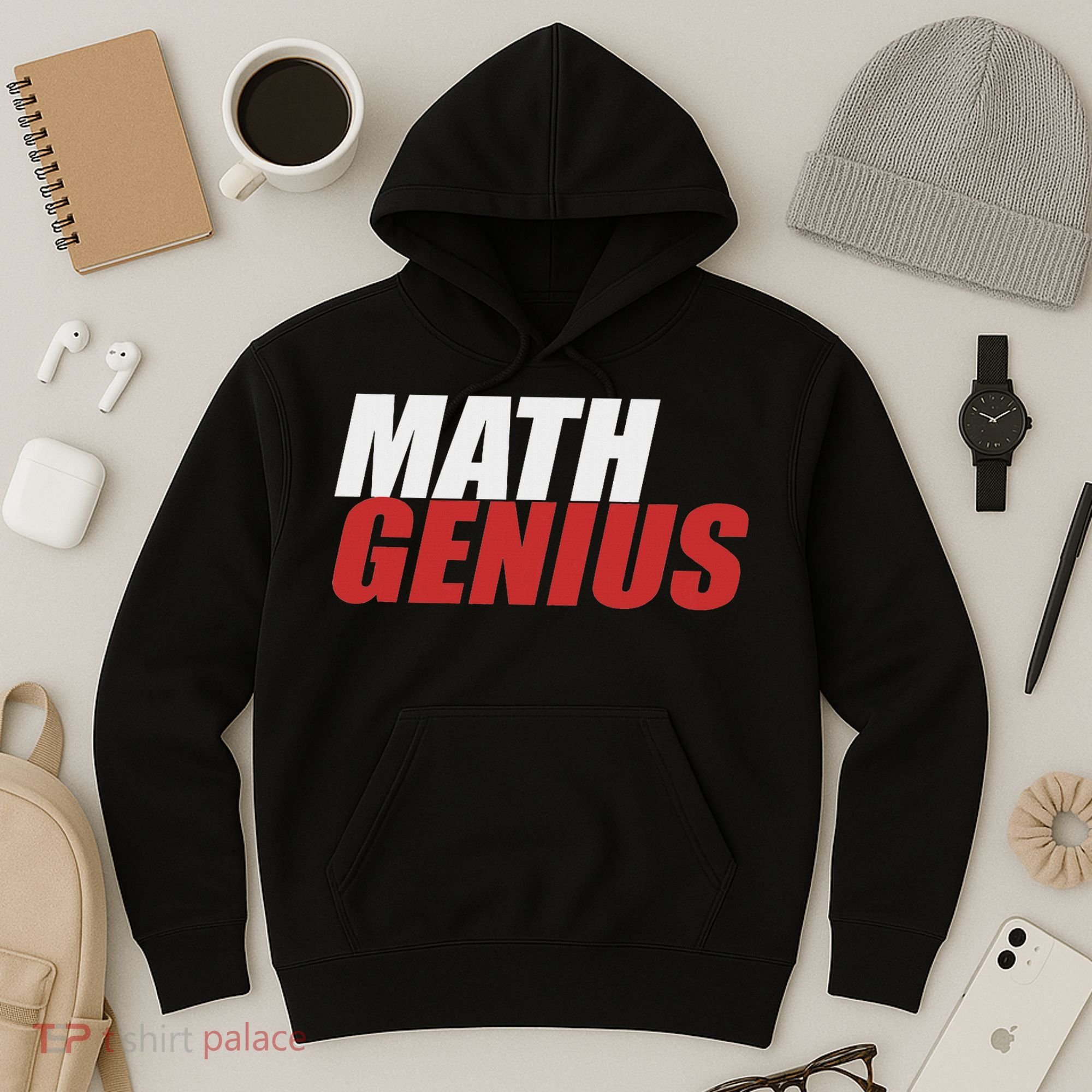 Funny Math Genius Pi Day Hoodie