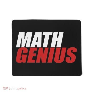 Funny Math Genius Pi Day Mousepad