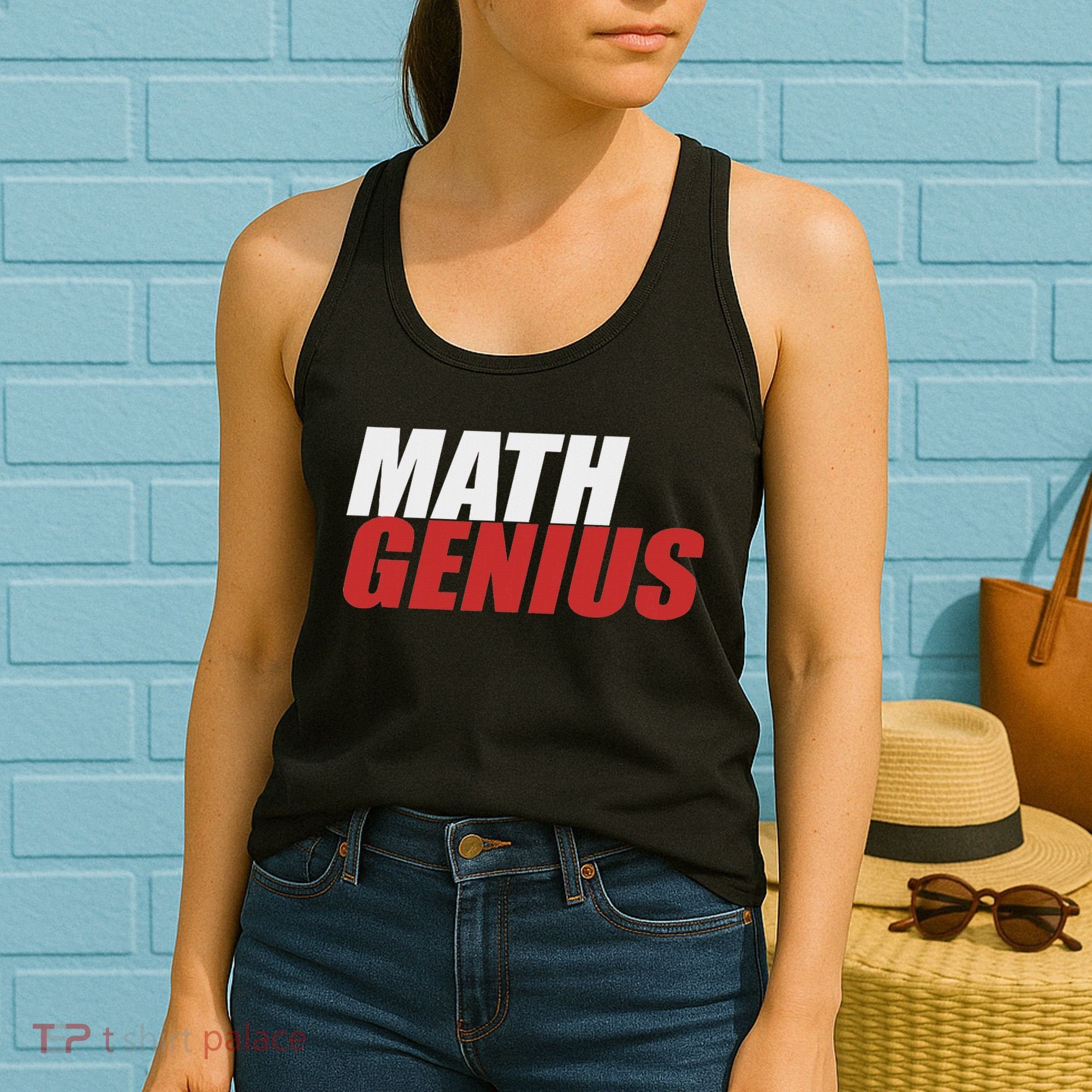 Funny Math Genius Pi Day Women's Tank Top