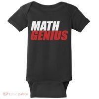 Funny Math Genius Pi Day Baby Bodysuit thumb 0