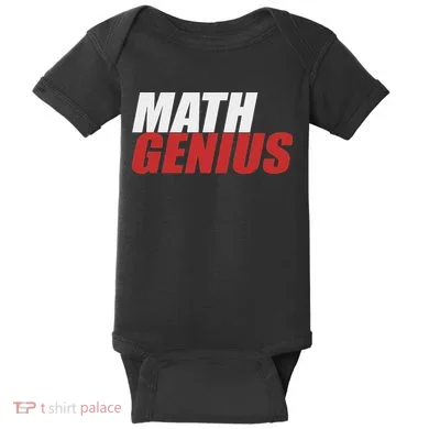 Funny Math Genius Pi Day Baby Bodysuit