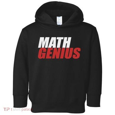 Funny Math Genius Pi Day Toddler Hoodie