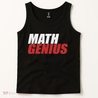 Funny Math Genius Pi Day Tank Top thumb 2