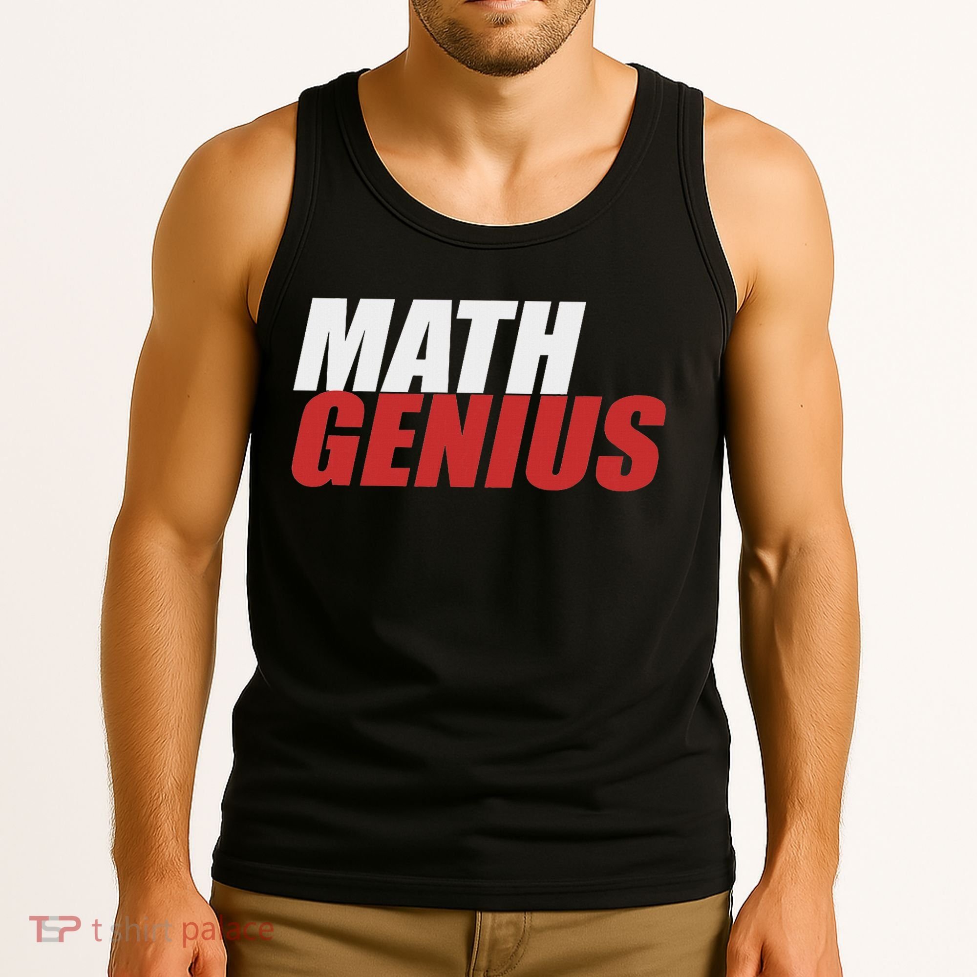 Funny Math Genius Pi Day Tank Top