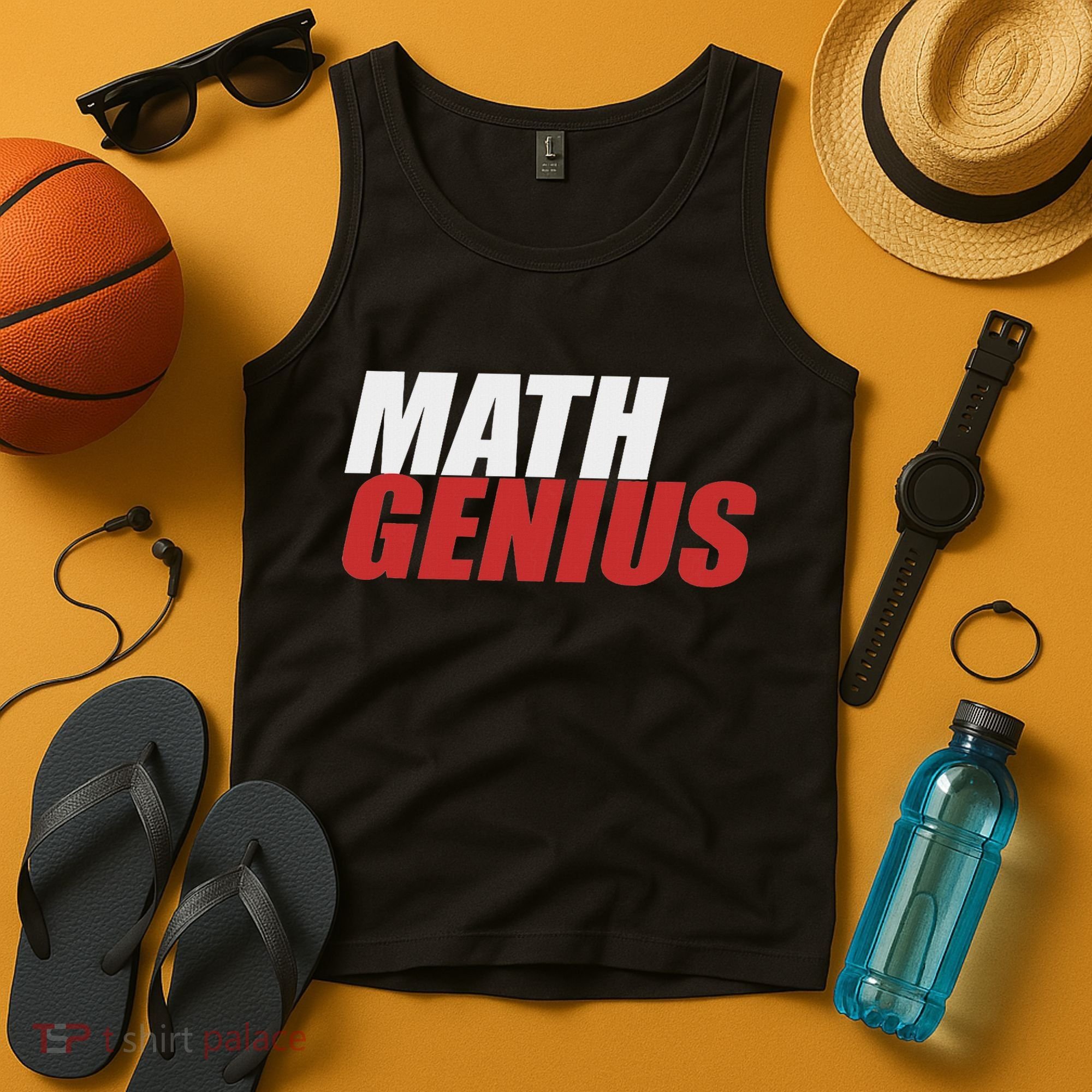 Funny Math Genius Pi Day Tank Top