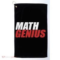 Funny Math Genius Pi Day Golf Towel thumb 0