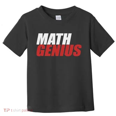 Funny Math Genius Pi Day Toddler T-Shirt