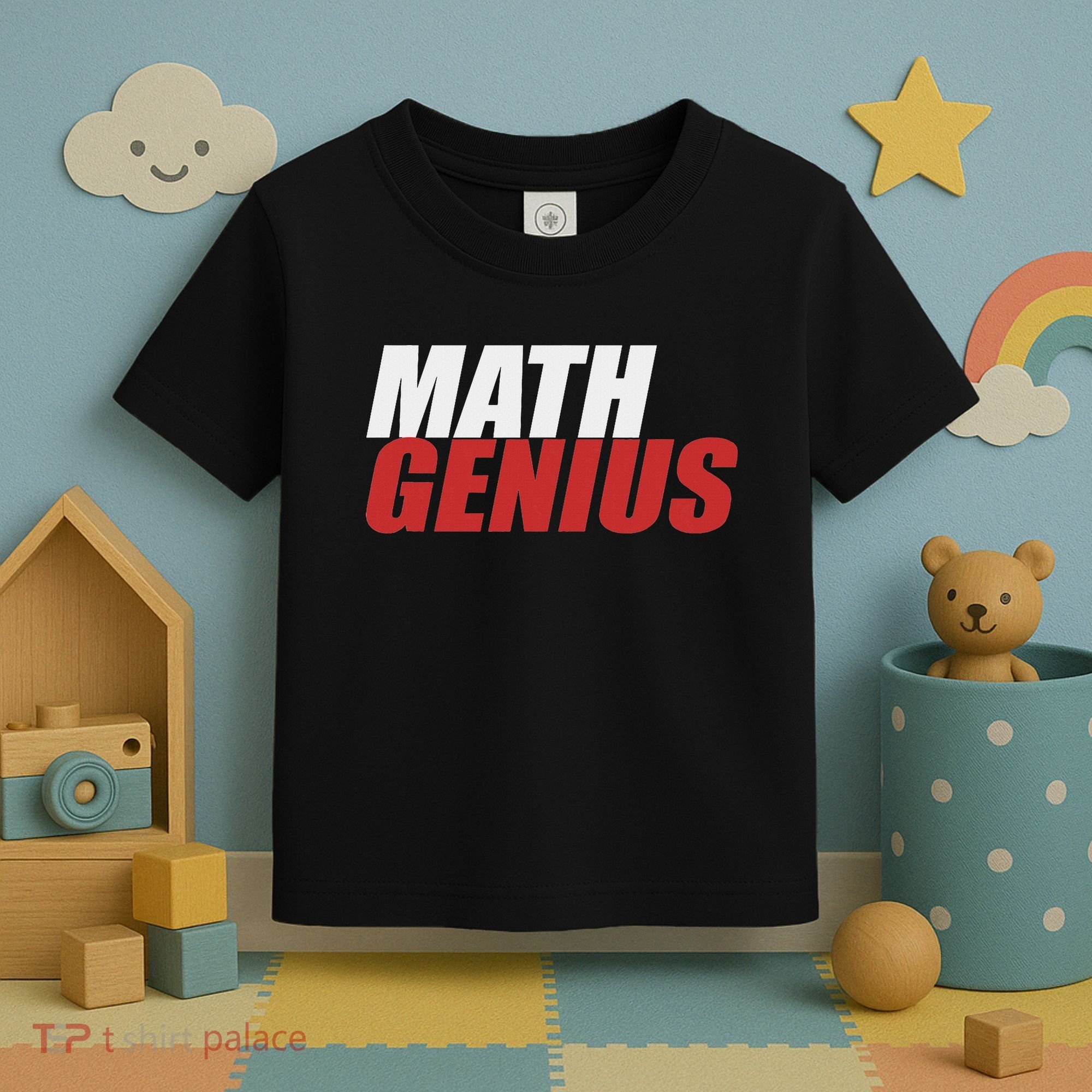 Funny Math Genius Pi Day Toddler T-Shirt