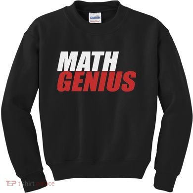 Funny Math Genius Pi Day Kids Sweatshirt
