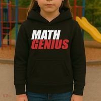 Funny Math Genius Pi Day Kids Hoodie thumb 3