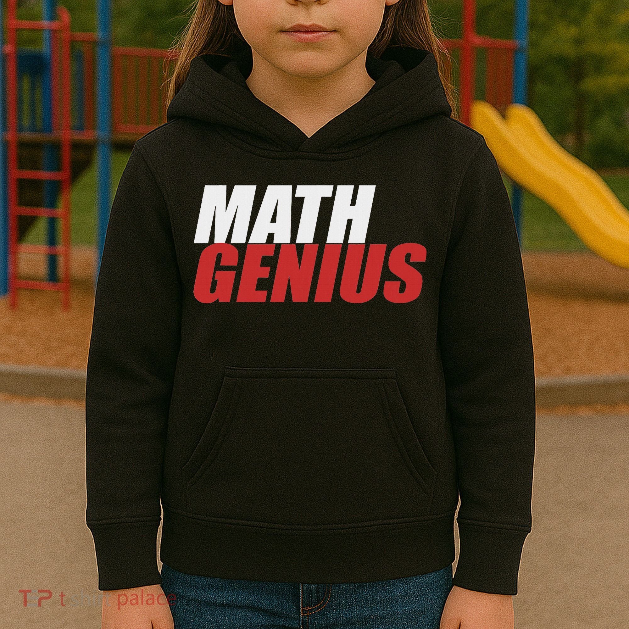 Funny Math Genius Pi Day Kids Hoodie