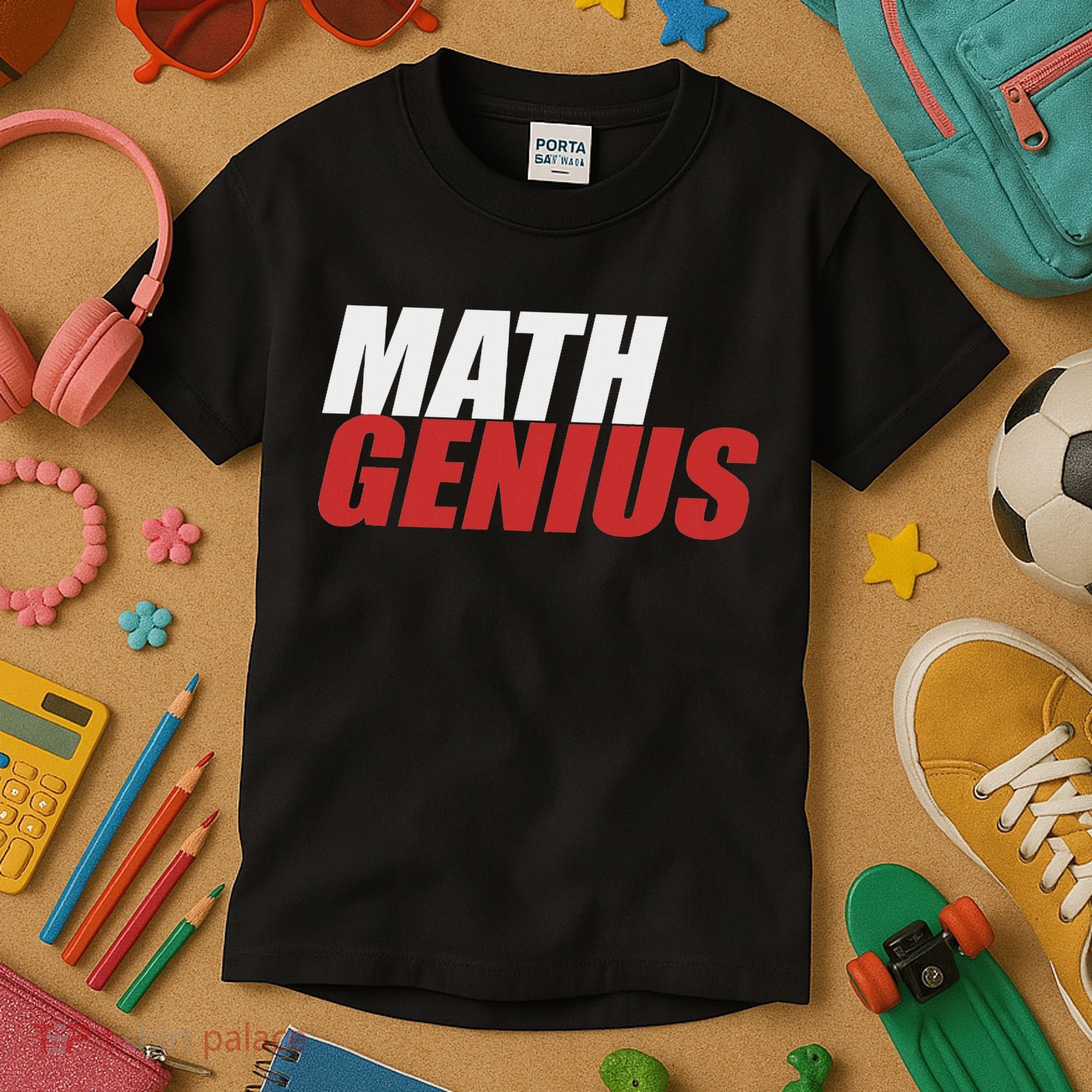 Funny Math Genius Pi Day Kids T-Shirt