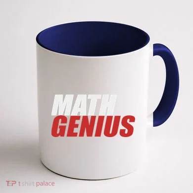 Funny Math Genius Pi Day Coffee Mug back