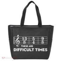 Funny Musician Gift These Are Difficult Times Gift Tote Bag thumb 0