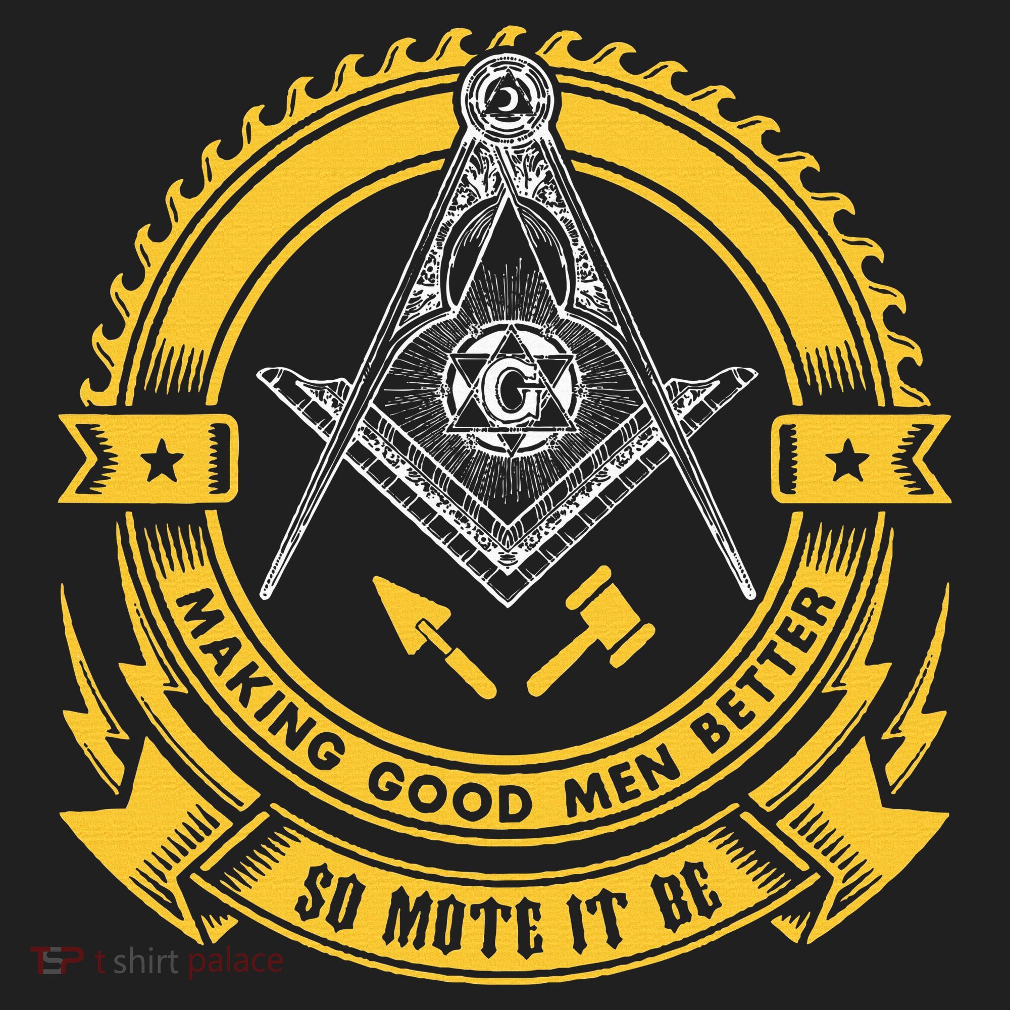 Freemason Making Good Better Mason So Mote It Be Masonic Beanie