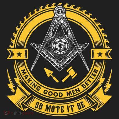 Freemason Making Good Better Mason So Mote It Be Masonic 12oz Stainless Steel Coffee Mug