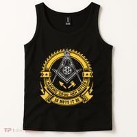 Freemason Making Good Better Mason So Mote It Be Masonic Tank Top thumb 2