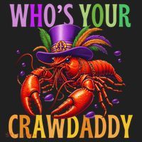 Funny Mardi Gras Crawfish With Beads And Feathers Tumbler thumb 3