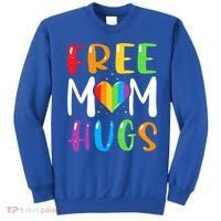 Free Mom Hugs Rainbow Heart Lgbt Pride Month Gift Sweatshirt thumb 0