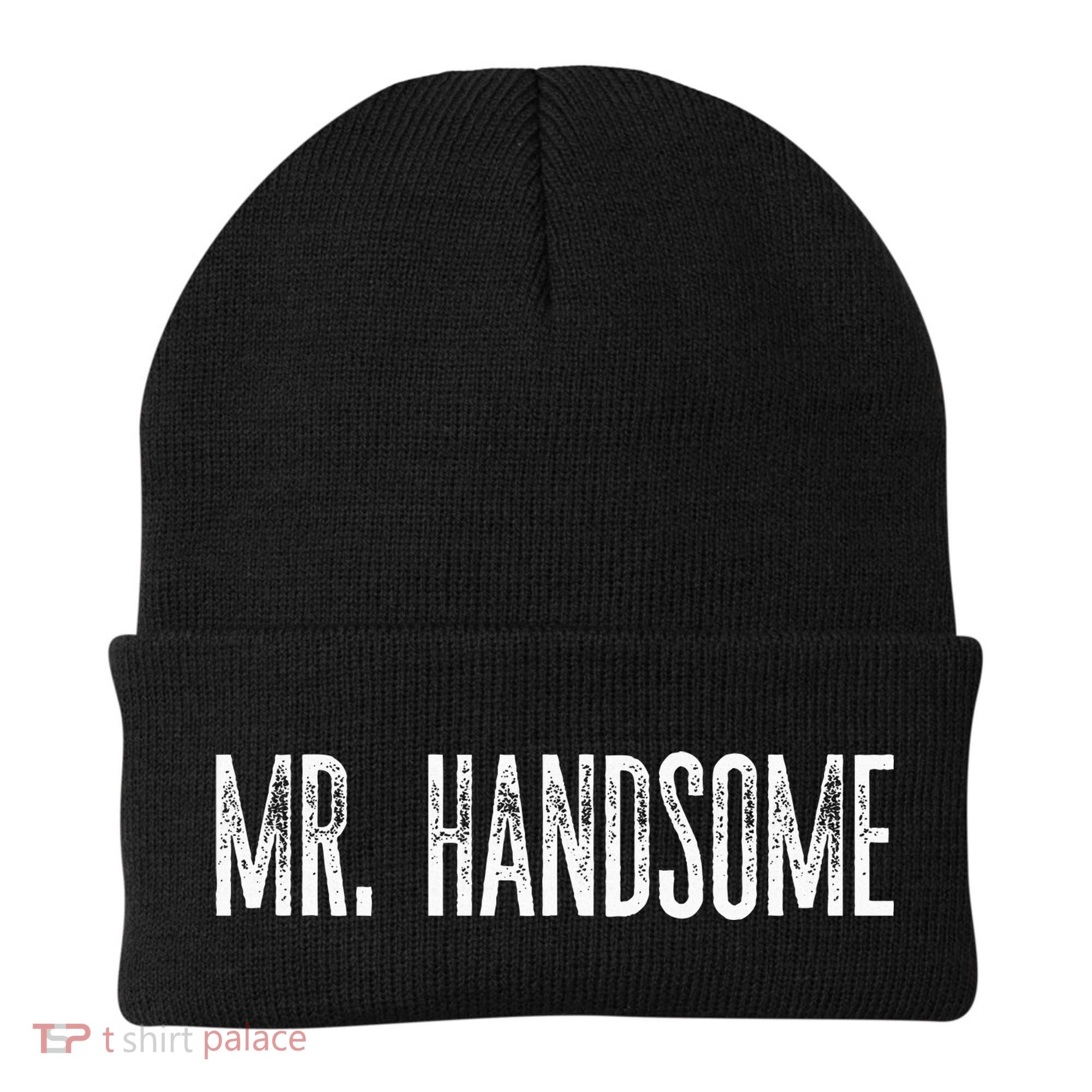 Funny Mr. Handsome Fun Gag Novelty Beanie