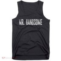 Funny Mr. Handsome Fun Gag Novelty Tank Top thumb 0