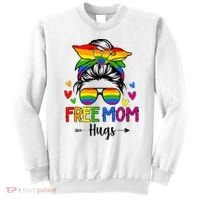 Free Mom Hugs Free Mom Hugs Inclusive Pride LGBTQ Sweatshirt thumb 0