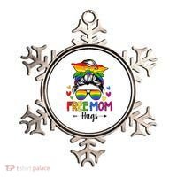 Free Mom Hugs Free Mom Hugs Inclusive Pride LGBTQ Ornament thumb 0