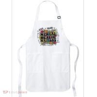 Floral Mental Health Matters Canvas Tote Bag Psychology Apron thumb 0