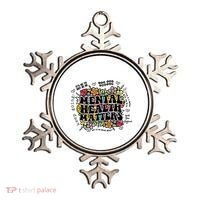 Floral Mental Health Matters Canvas Tote Bag Psychology Ornament thumb 0