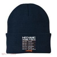 Funny Mechanic Hourly Rate Auto Repair Mechanic Labor Rates Beanie thumb 0
