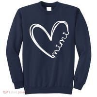 Funny Mimi Heart For Grandma Mother Day Wo Sweatshirt thumb 0