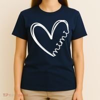 Funny Mimi Heart For Grandma Mother Day Wo T-Shirt thumb 4
