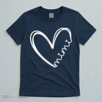 Funny Mimi Heart For Grandma Mother Day Wo T-Shirt thumb 5