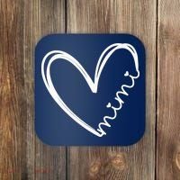 Funny Mimi Heart For Grandma Mother Day Wo Coaster thumb 0