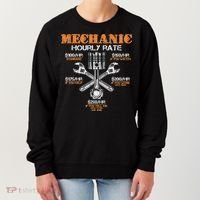 Funny Mechanic Hourly Rate Gif Labor Rates Women's Sweatshirt thumb 0