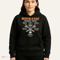 Funny Mechanic Hourly Rate Gif Labor Rates Hoodie thumb 5