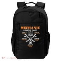 Funny Mechanic Hourly Rate Gif Labor Rates Backpack thumb 0