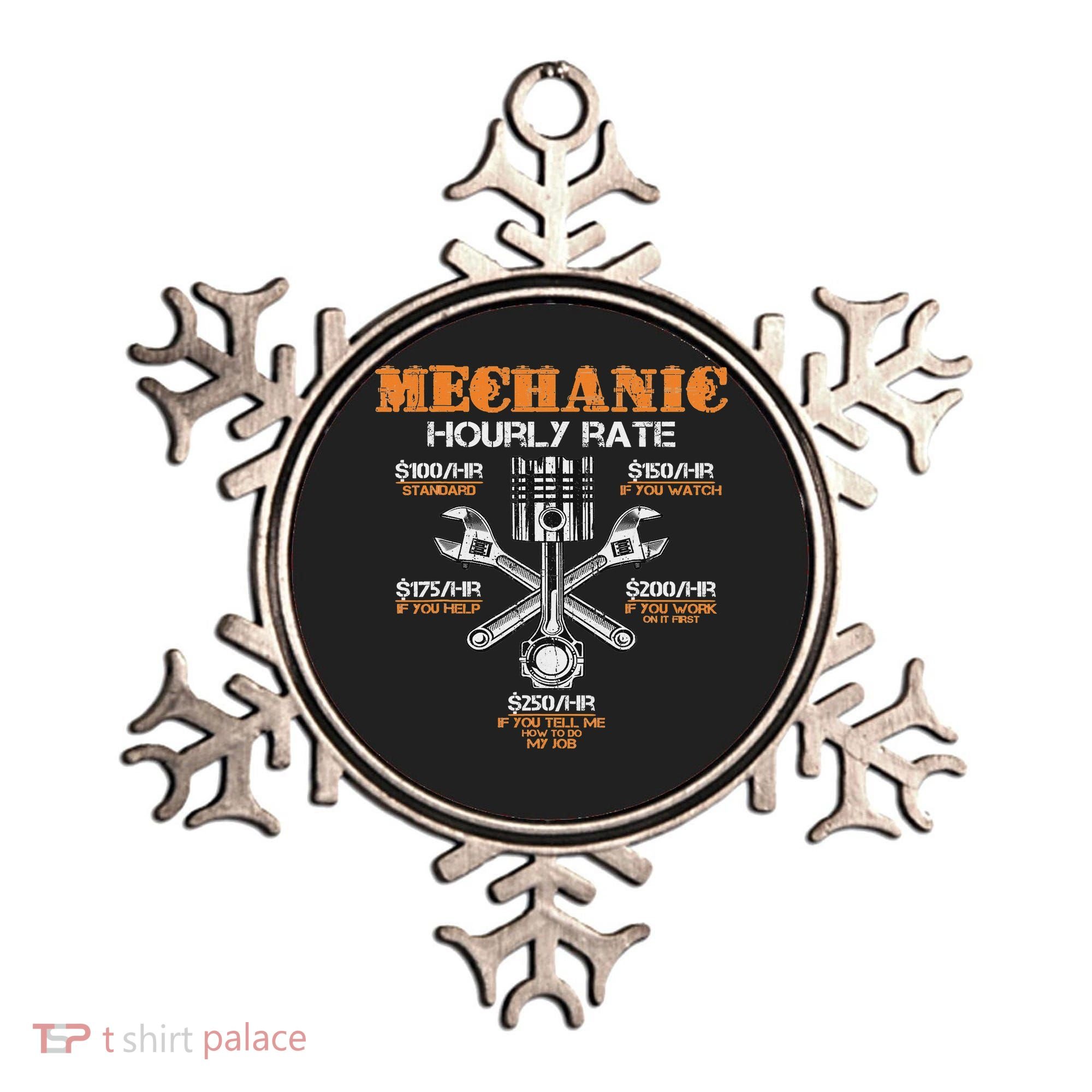 Funny Mechanic Hourly Rate Gif Labor Rates Ornament